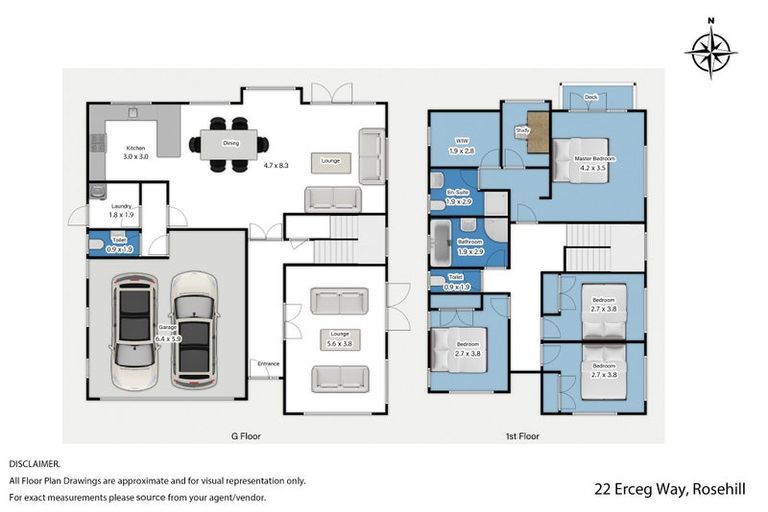 Photo of property in 22 Erceg Way, Rosehill, Papakura, 2113