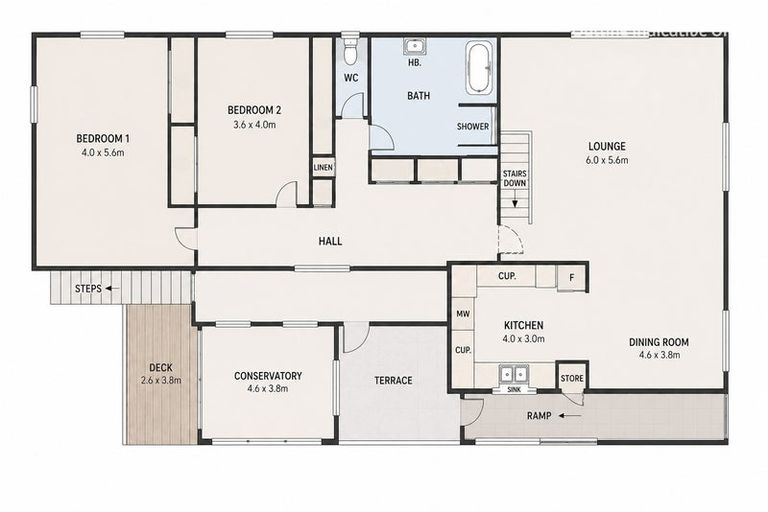 Photo of property in 206a Rolleston Street, Thames, 3500