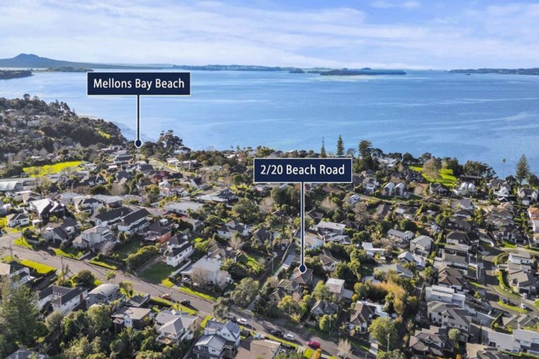 Photo of property in 2/20 Beach Road, Mellons Bay, Auckland, 2014