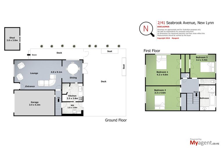 Photo of property in 2/41 Seabrook Avenue, New Lynn, Auckland, 0600