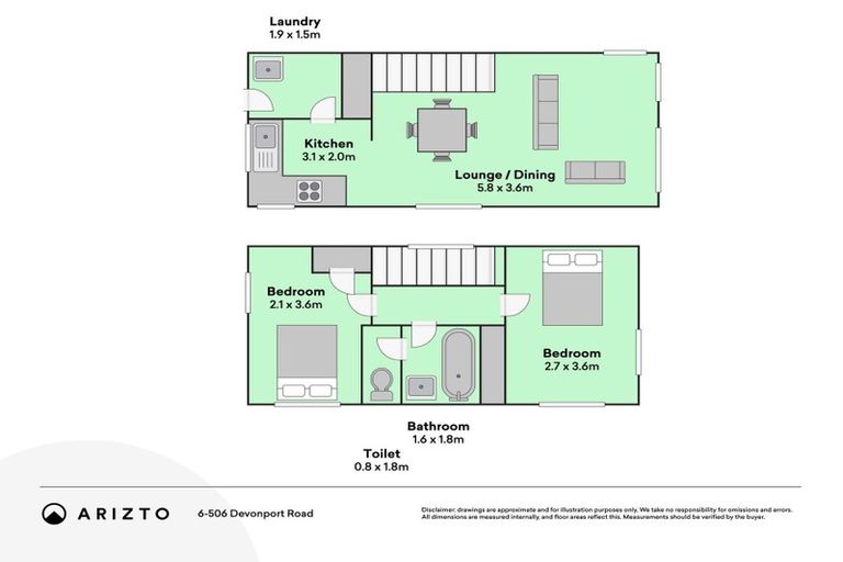 Photo of property in 6/506 Devonport Road, Tauranga South, Tauranga, 3112