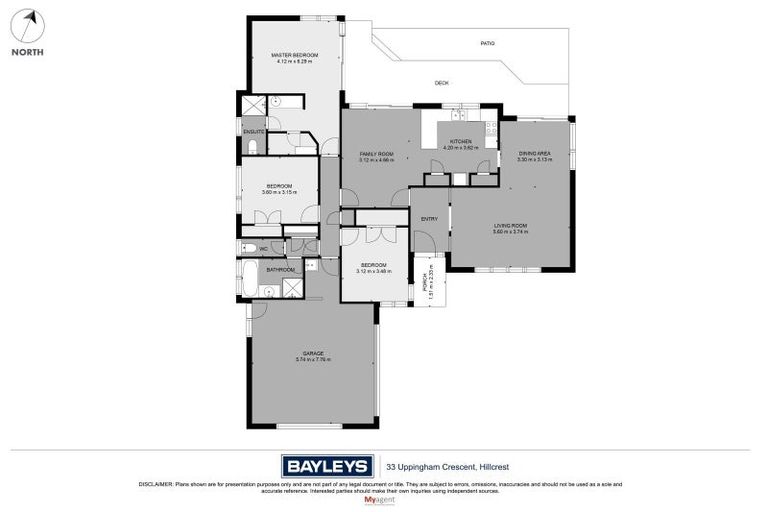 Photo of property in 33 Uppingham Crescent, Hillcrest, Auckland, 0627