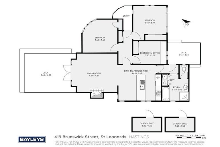 Photo of property in 419 Brunswick Street, Saint Leonards, Hastings, 4120