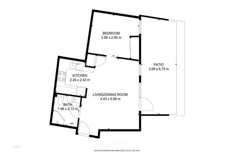 Photo of property in Courtenay Apartments, 201/120 Courtenay Place, Te Aro, Wellington, 6011