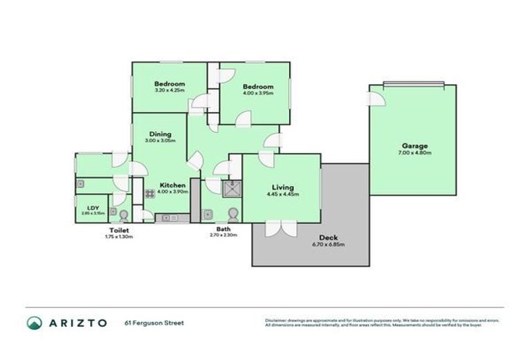 Photo of property in 61 Ferguson Street, Awapuni, Palmerston North, 4412