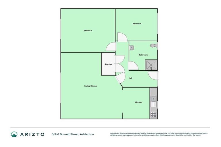 Photo of property in 3/363 Burnett Street, Ashburton, 7700