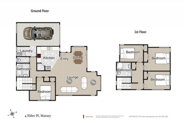 Photo of property in 4 Elder Place, Massey, Auckland, 0614