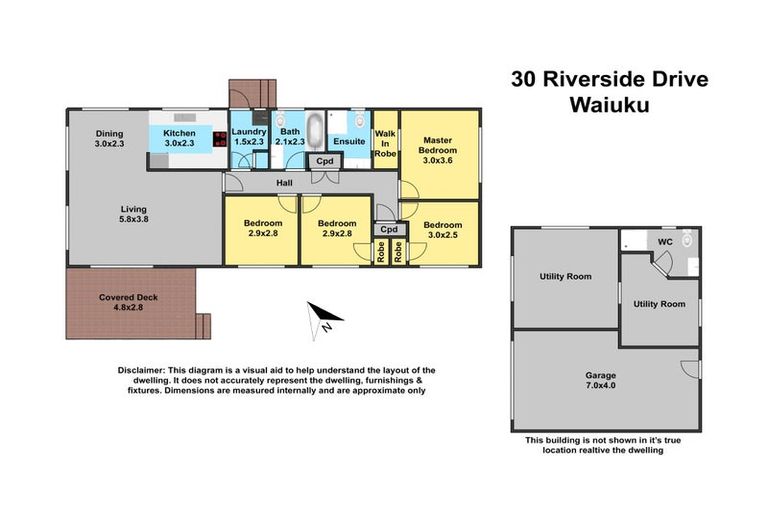 Photo of property in 30 Riverside Drive, Waiuku, 2123