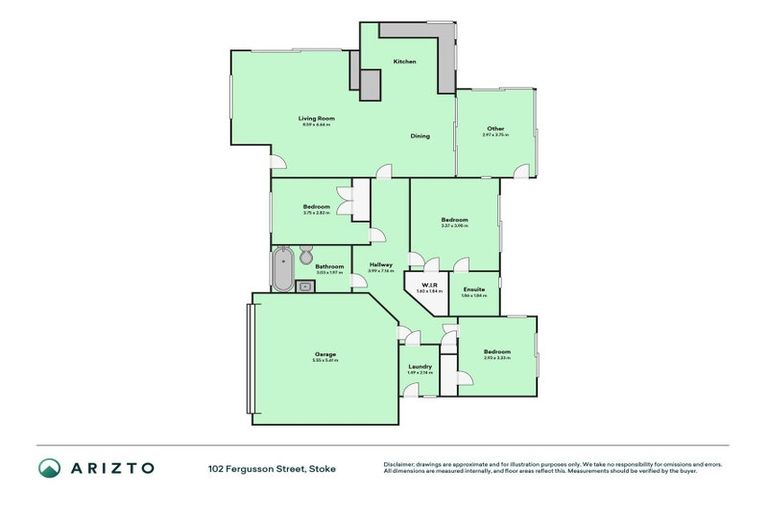 Photo of property in 102 Fergusson Street, Stoke, Nelson, 7011
