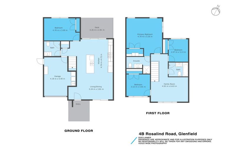 Photo of property in 4b Rosalind Road, Glenfield, Auckland, 0629