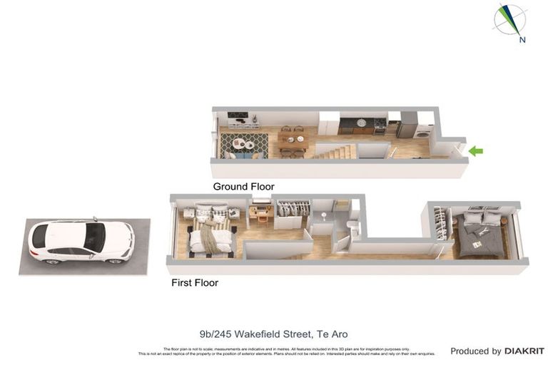 Photo of property in Monument Apartments, 9b/245 Wakefield Street, Te Aro, Wellington, 6011