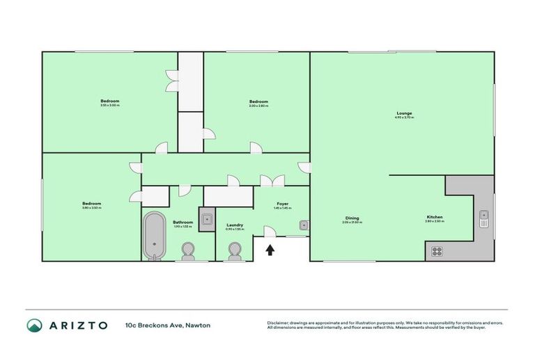 Photo of property in 10c Breckons Avenue, Nawton, Hamilton, 3200