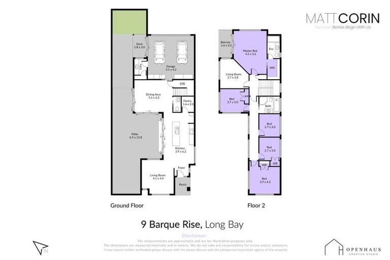 Photo of property in 9 Barque Rise, Long Bay, Auckland, 0630