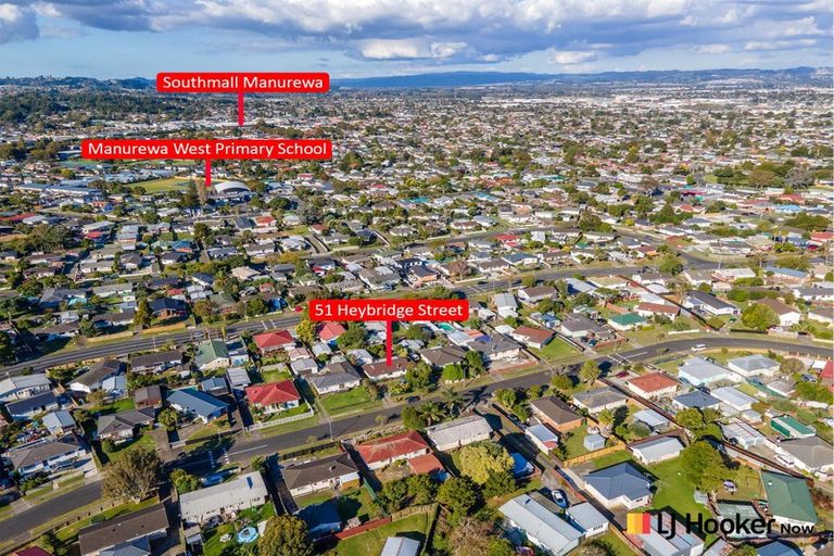 Photo of property in 51 Heybridge Street, Manurewa, Auckland, 2102