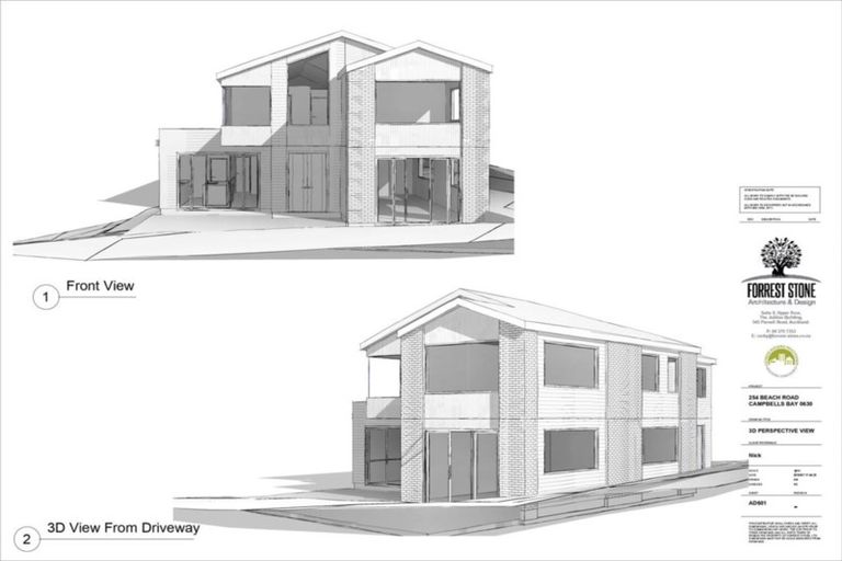 Photo of property in 254 Beach Road, Campbells Bay, Auckland, 0630