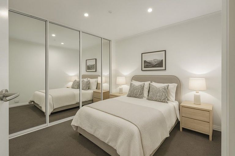 Photo of property in Quest/richard Pearse Apartment, 2/219a Willis Street, Te Aro, Wellington, 6011