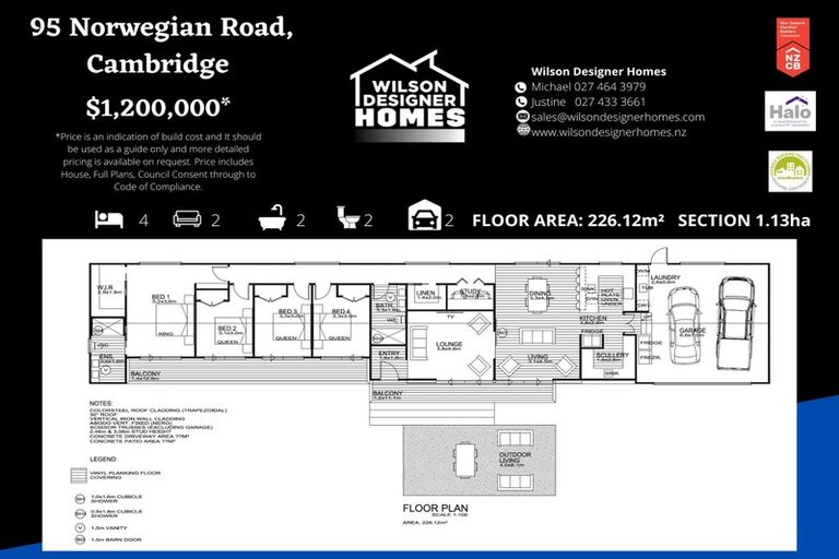 Photo of property in 95 Norwegian Road, Cambridge, 3495