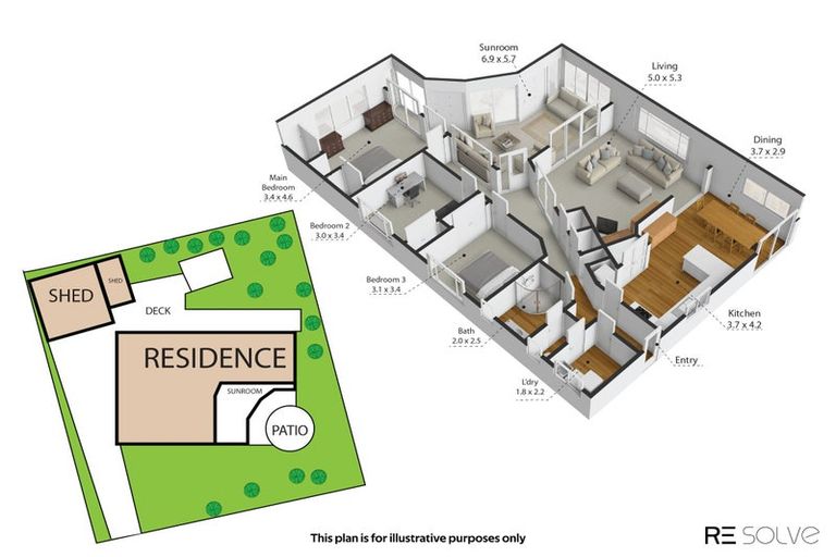 Photo of property in 44 Wairau Road, Oakura, 4314