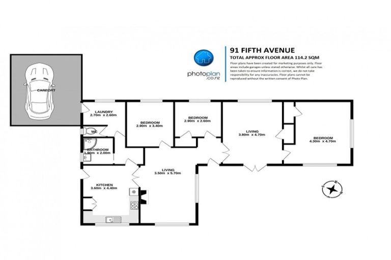 Photo of property in 91 Fifth Avenue, Enderley, Hamilton, 3214