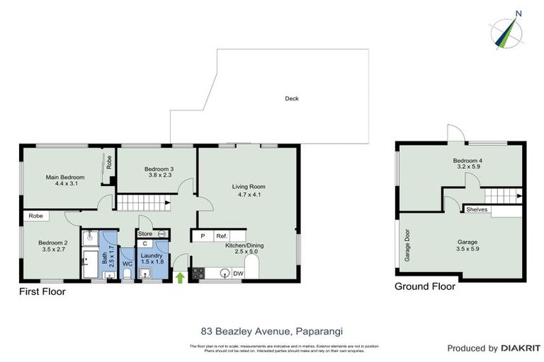 Photo of property in 83 Beazley Avenue, Paparangi, Wellington, 6037