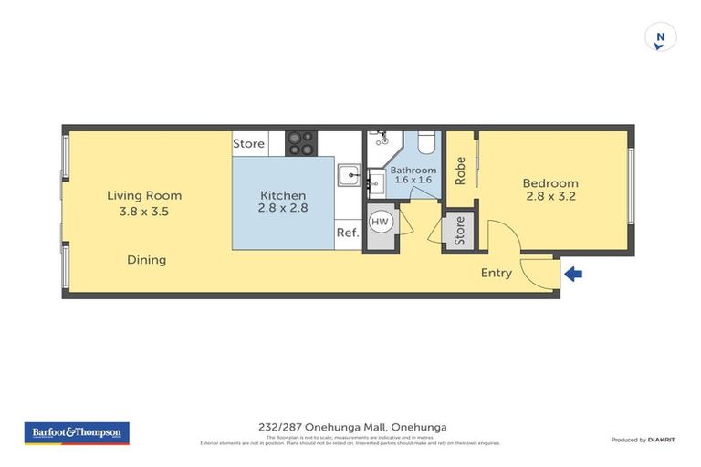 Photo of property in 232/287 Onehunga Mall, Onehunga, Auckland, 1061