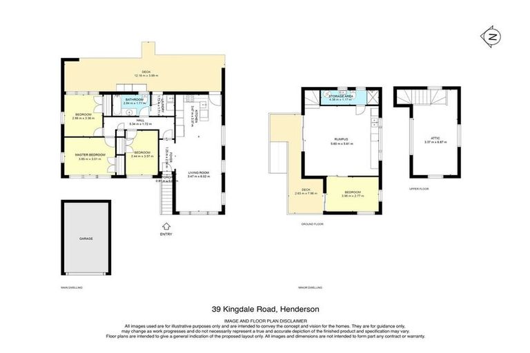 Photo of property in 39 Kingdale Road, Henderson, Auckland, 0610