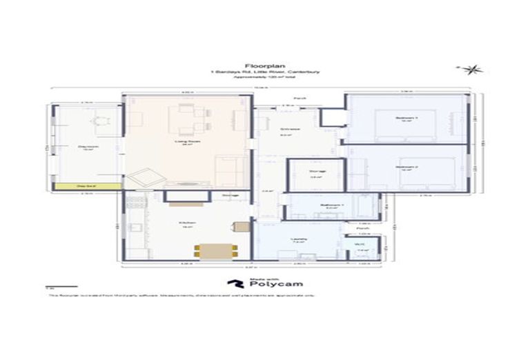 Photo of property in 1 Barclays Road, Little River, 7591