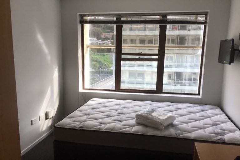 Photo of property in Orange Apartments/victoria Centr, 807/169 The Terrace, Wellington Central, Wellington, 6011