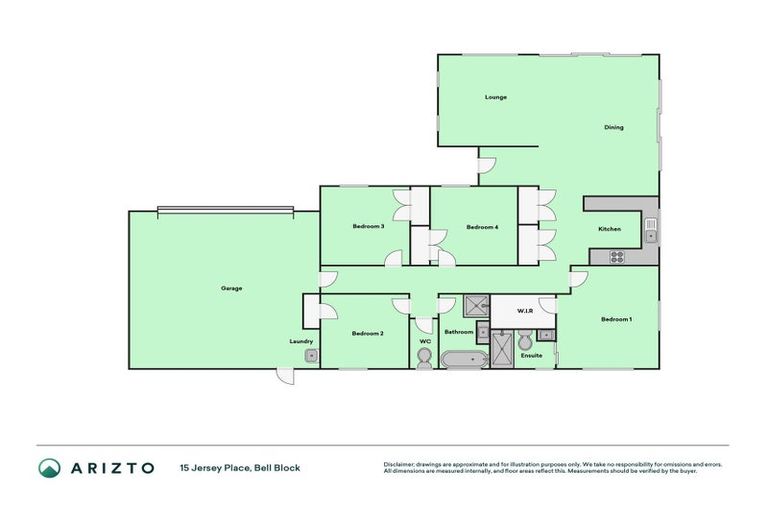 Photo of property in 15 Jersey Place, Bell Block, New Plymouth, 4312