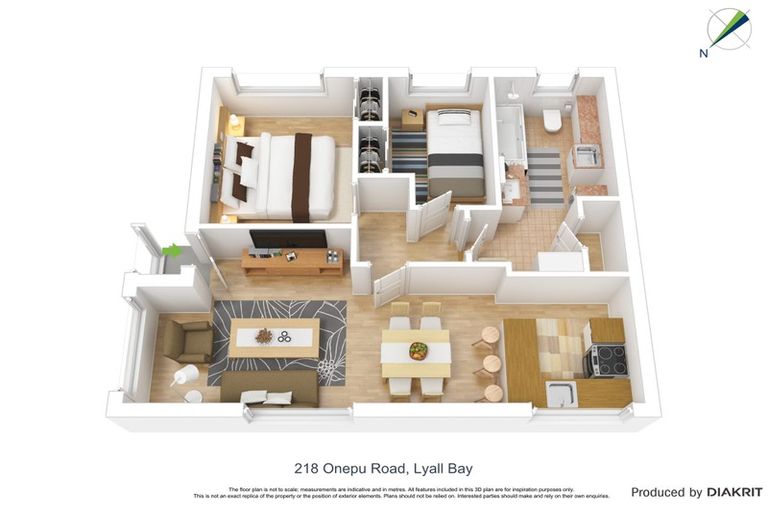 Photo of property in 1/218 Onepu Road, Lyall Bay, Wellington, 6022