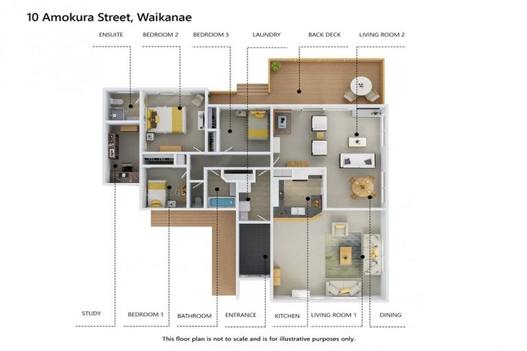 Photo of property in 10 Amokura Street, Waikanae, 5036