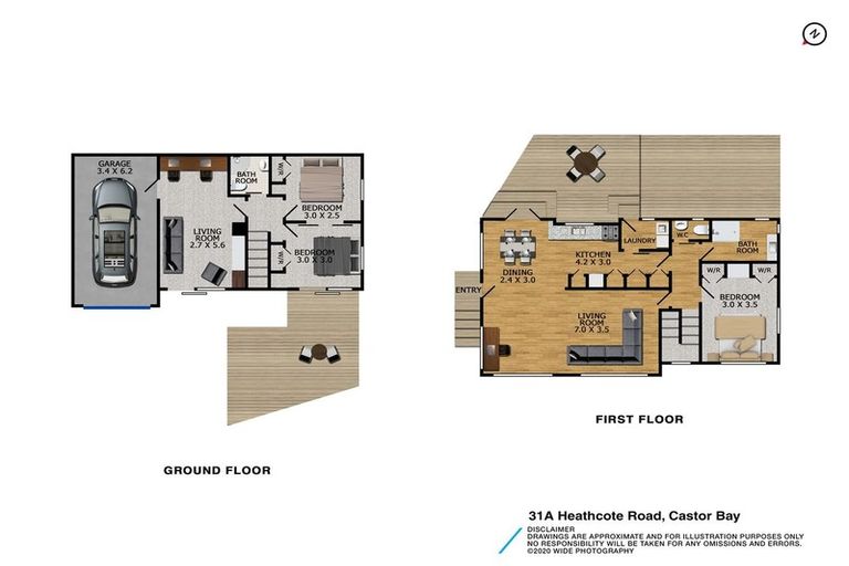 Photo of property in 1/31 Heathcote Road, Castor Bay, Auckland, 0620