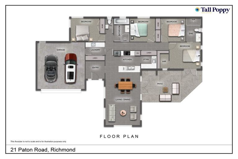 Photo of property in 21 Paton Road, Richmond, 7020