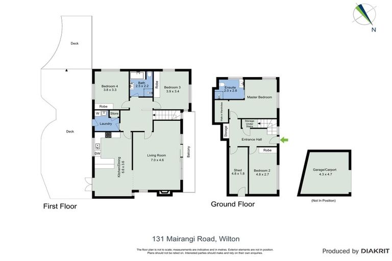 Photo of property in 131 Mairangi Road, Wilton, Wellington, 6012