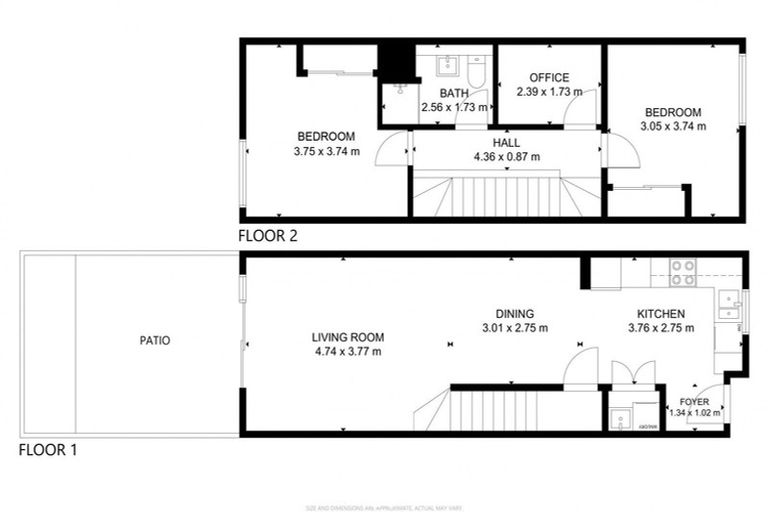 Photo of property in Nouvo Apartments, 8/21 Rugby Street, Mount Cook, Wellington, 6021