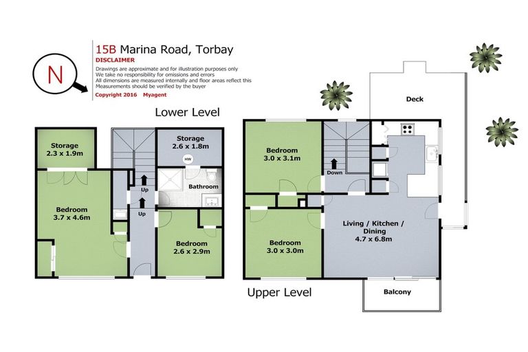 Photo of property in 2/15 Marina Road, Torbay, Auckland, 0630