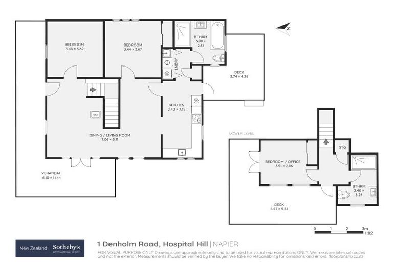 Photo of property in 1 Denholm Road, Hospital Hill, Napier, 4110