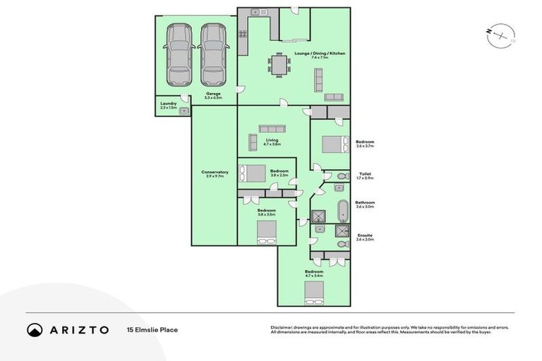 Photo of property in 15 Elmslie Place, Owhata, Rotorua, 3010