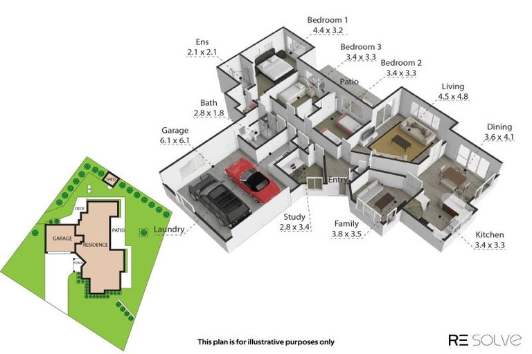 Photo of property in 4 Adam Lile Drive, Highlands Park, New Plymouth, 4312