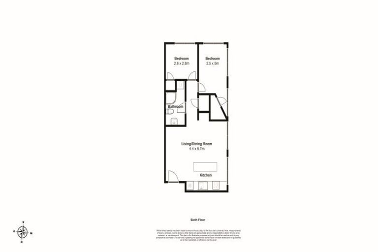 Photo of property in 6c/123 Molesworth Street, Thorndon, Wellington, 6011