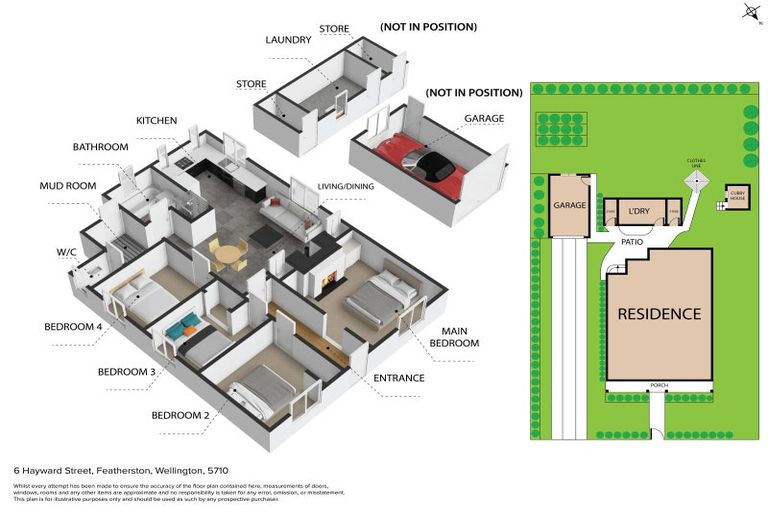 Photo of property in 6 Hayward Street, Featherston, 5710