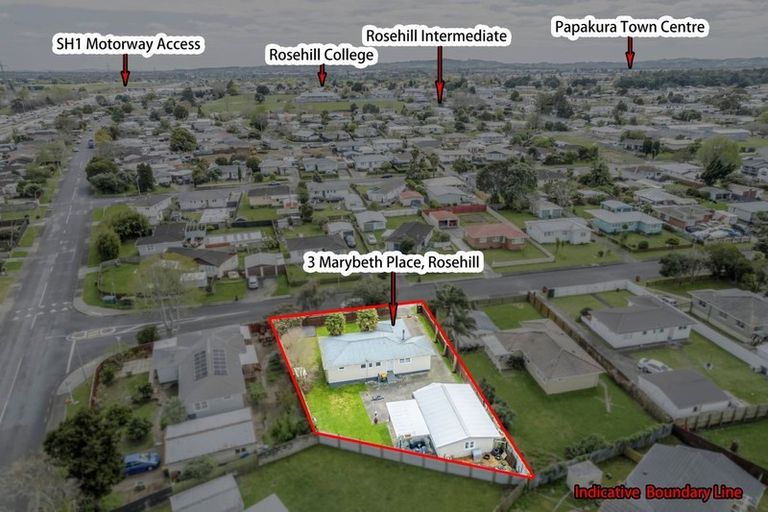 Photo of property in 3 Marybeth Place, Rosehill, Papakura, 2113