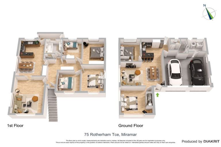 Photo of property in 75 Rotherham Terrace, Miramar, Wellington, 6022