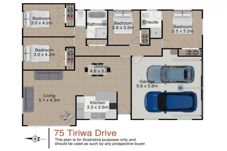 Photo of property in 75 Tiriwa Drive, Massey, Auckland, 0614