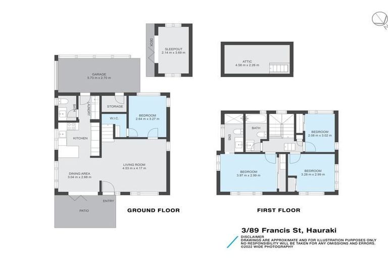 Photo of property in 3/89 Francis Street, Hauraki, Auckland, 0622