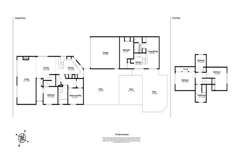 Photo of property in 101 Apu Crescent, Lyall Bay, Wellington, 6022