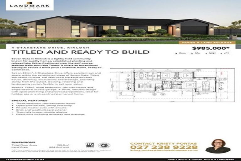 Photo of property in 4 Otaketake Drive, Kinloch, 3377