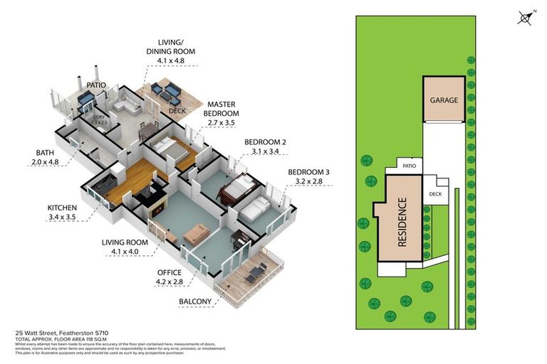 Photo of property in 25 Watt Street, Featherston, 5710