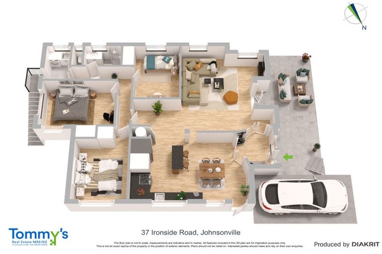 Photo of property in 37 Ironside Road, Johnsonville, Wellington, 6037