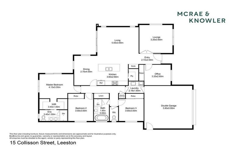 Photo of property in 15 Collisson Street, Leeston, 7632